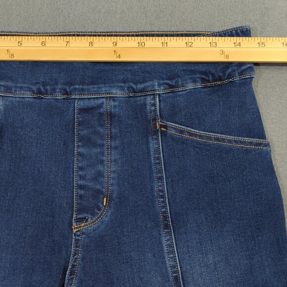 Duluth Trading Co. Jeans Women's 6 Regular Blue Jean-Netics Pull-On Skinny Denim - Picture 5 of 12